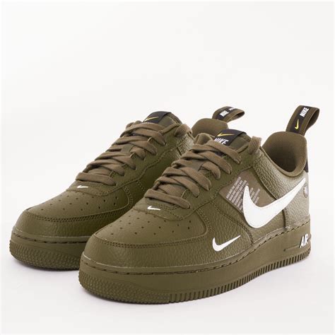 olive green air force 1s